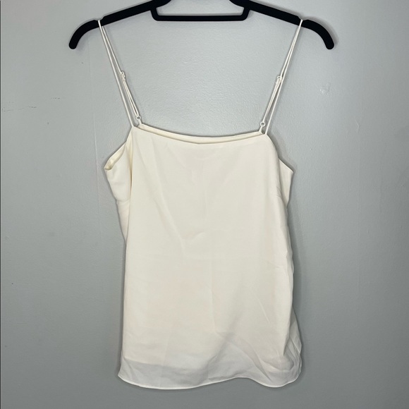 H&M Tops - H&M Silky Tank Top Creamy White Size 2